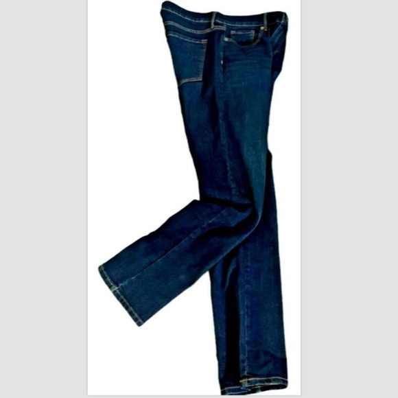 Banana Republic Straight Fit Jeans Womens 27/4 Dark Rinse #224F - Picture 1 of 6